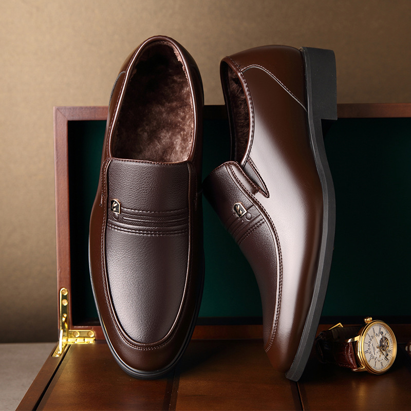 【一生モノ】本革スリッポン式 紳士靴 金具付き - 上質レザー 履き心地重視 定番