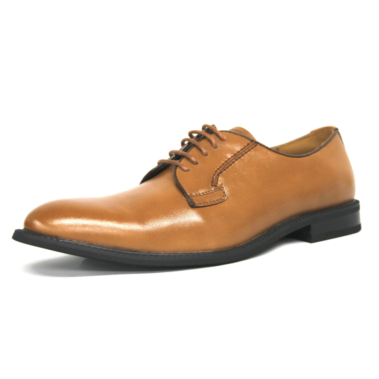 ビジネスシューズ メンズ日本製本革外羽根式紳士靴ブラウン
