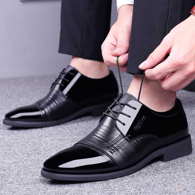 【上質レザー】ステッチライン 紳士靴 - ビジネス