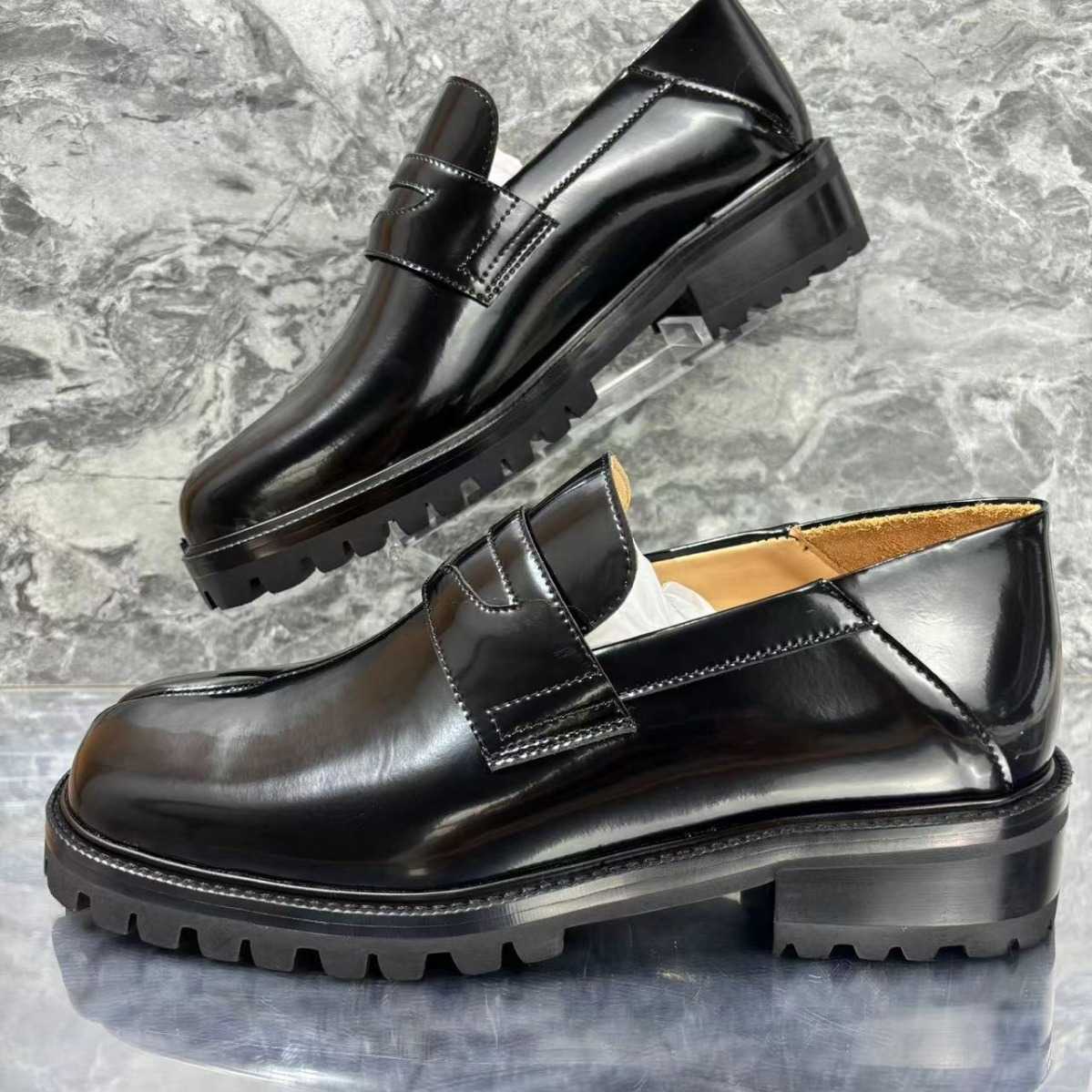 【クラシック】ストラップローファー - 紳士靴 本革