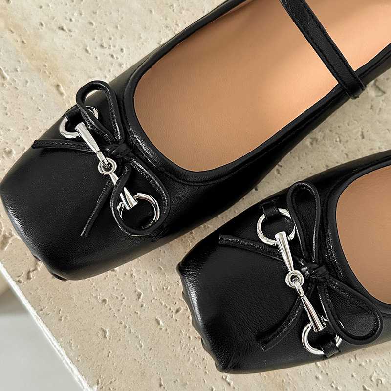 【クラシカル】リボン パンプス - オフィス