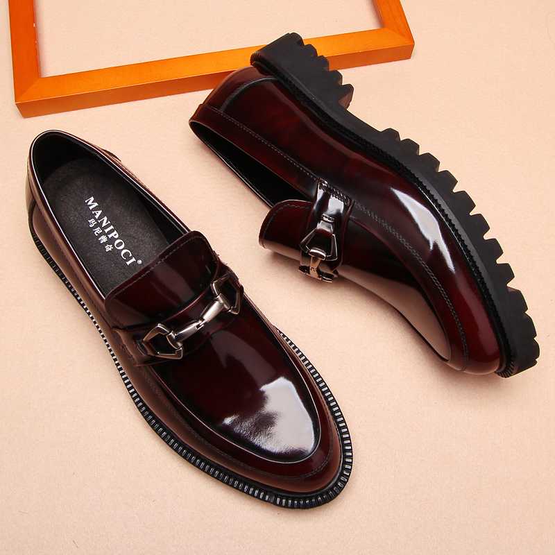 【光沢感】エナメルビットローファー - 上品な光沢