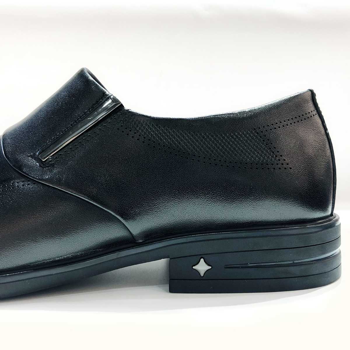 【通気性】スリッポン革靴 - 爽風が足元を包む