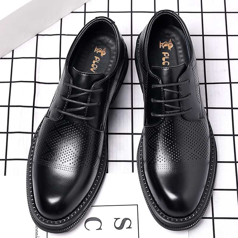 【通気性】パンチング紳士靴 - 爽やかな風を通す革靴