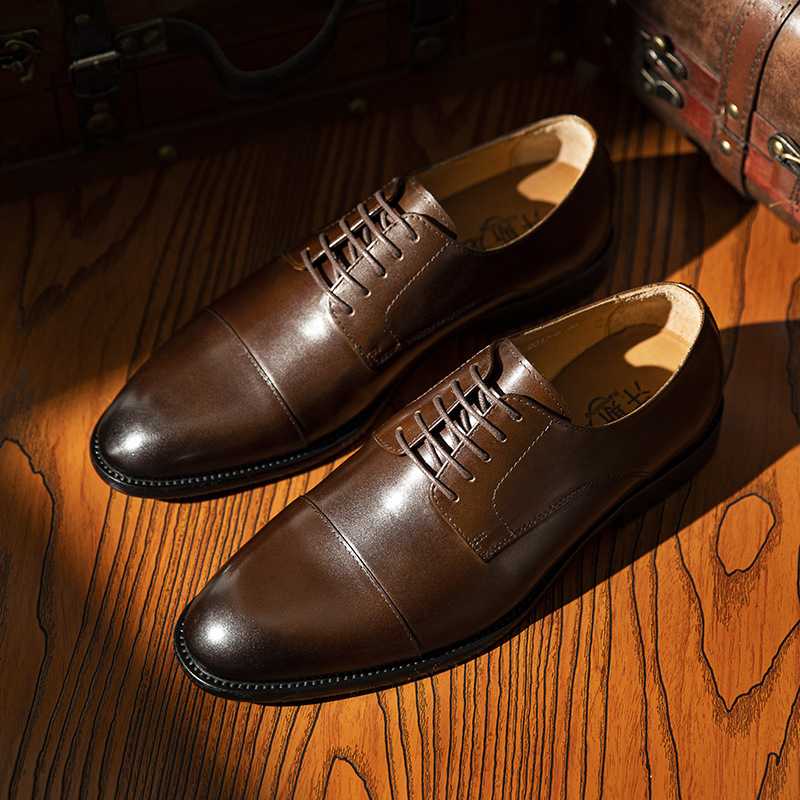 【匠技】本革ストレートチップ紳士靴 - 伝統と革新の融合