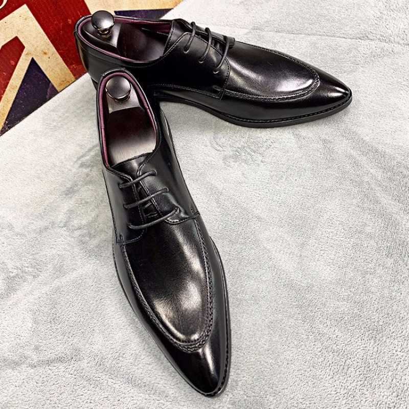 【通気性】革靴 - 爽やかな履き心地