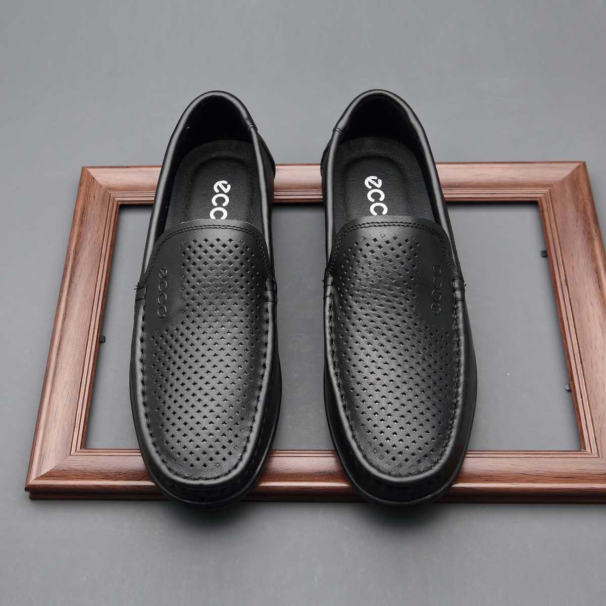 【ビジネス】通気性抜群 職人仕立て スリッポン - 軽量