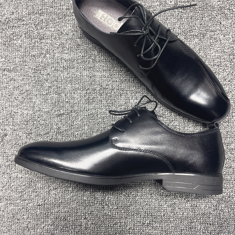 ビジネスシューズ 本革使用外羽根式紐靴紳士用定番型