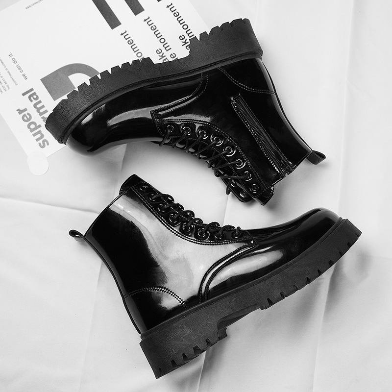 【全天候】厚底 防水 ブーツ - 滑りにくい 雪道 通勤