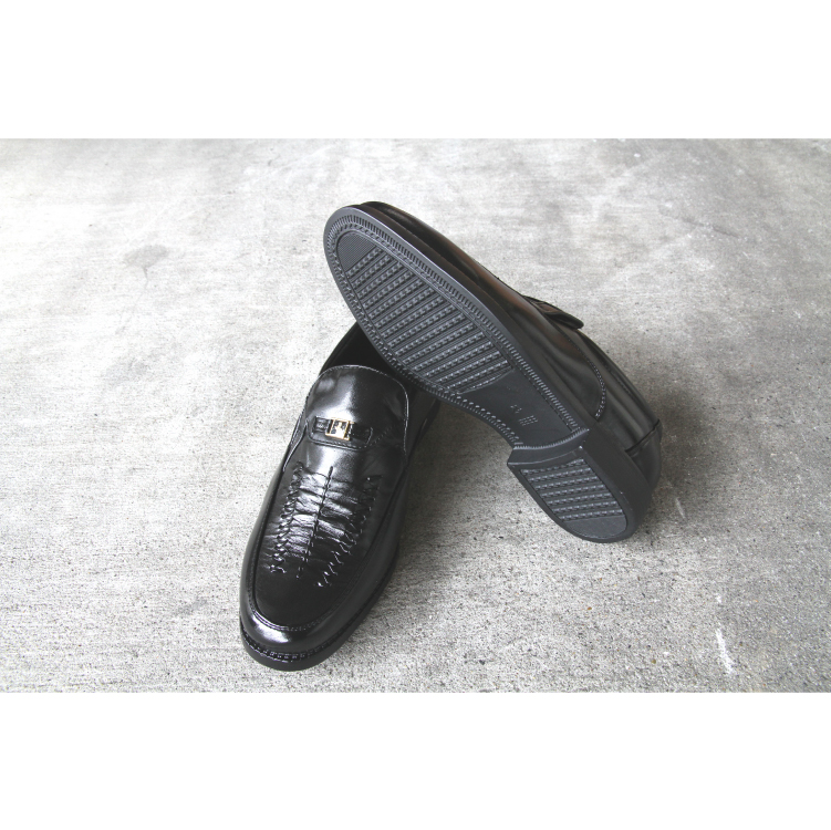 【楽ちん】幅広 4E 本革 ローファー - 脱ぎ履き楽 ビジネス