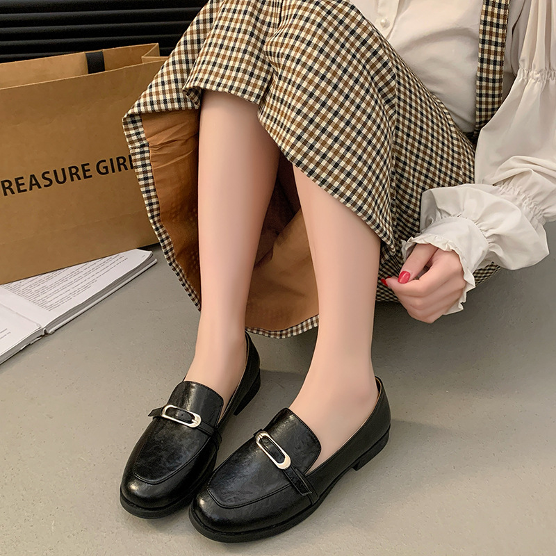 【レディース ローファー】金具付き ビジネス - クラシカルでおしゃれ