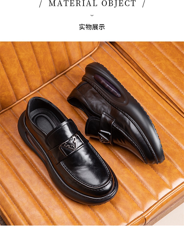 ビジネスシューズ 爽快通気クッションローファー