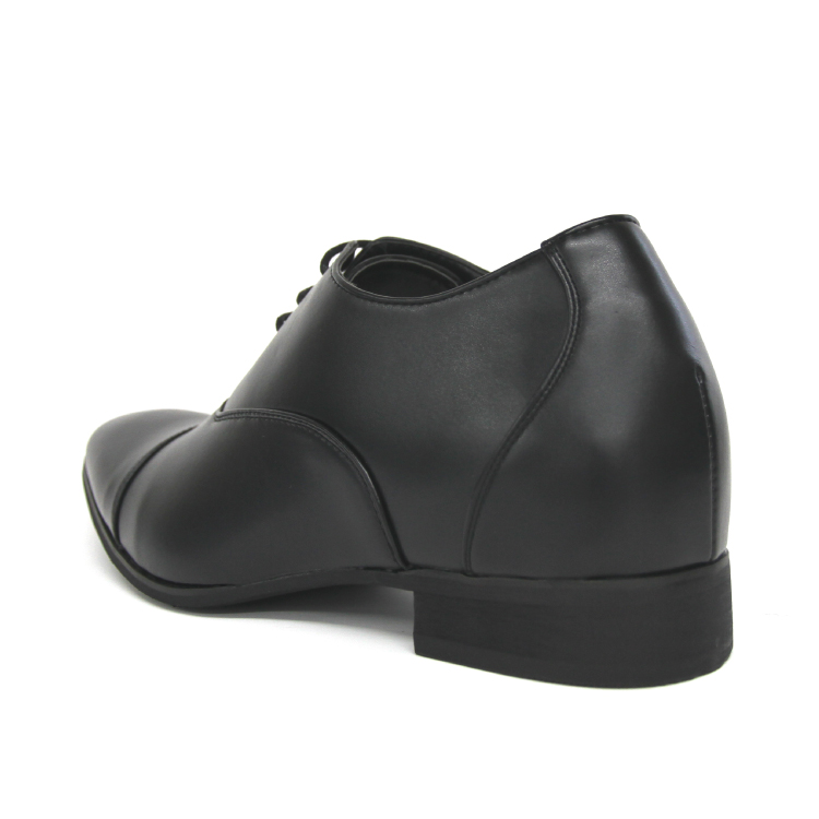 ビジネスシューズ メンズ身長盛り靴７センチ高仕様内羽根式正装靴