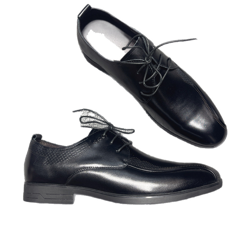 ビジネスシューズ 本革使用外羽根式紐靴紳士用定番型