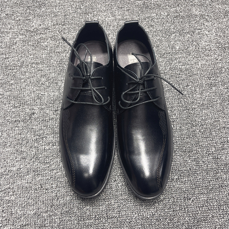 ビジネスシューズ 本革使用外羽根式紐靴紳士用定番型