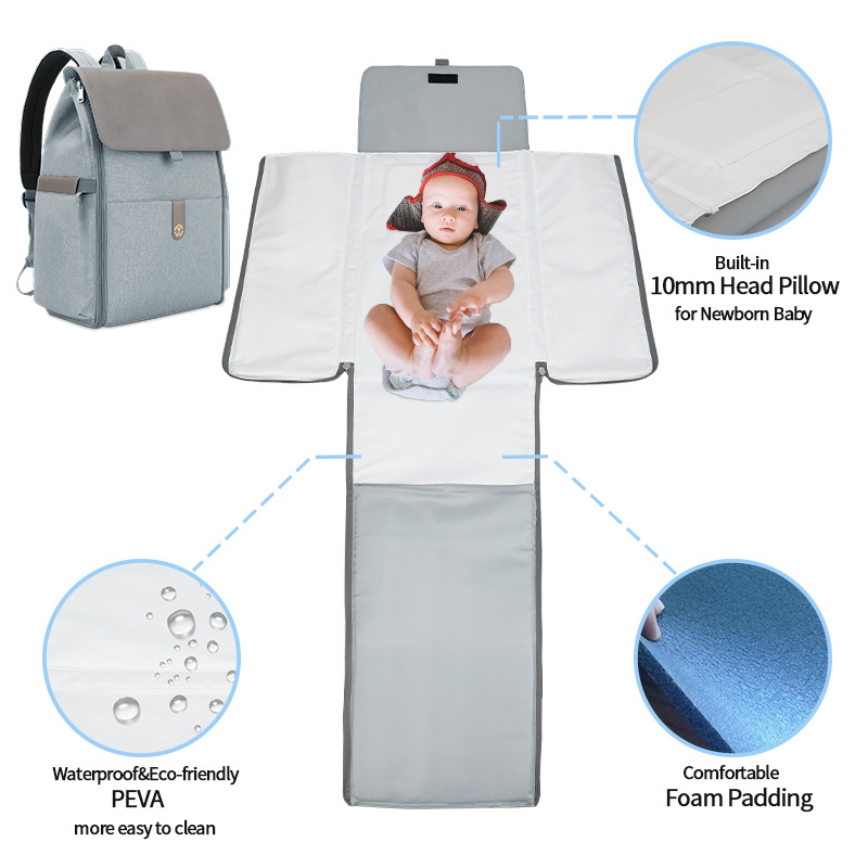 パソコンリュック レディース 多機能マザーズバッグ 保温ポケット付き 大容量軽量リュック