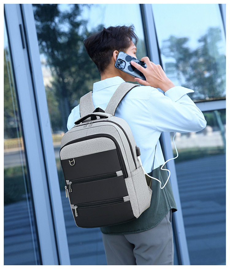 パソコンリュック 多機能USBパソコンバックパック
