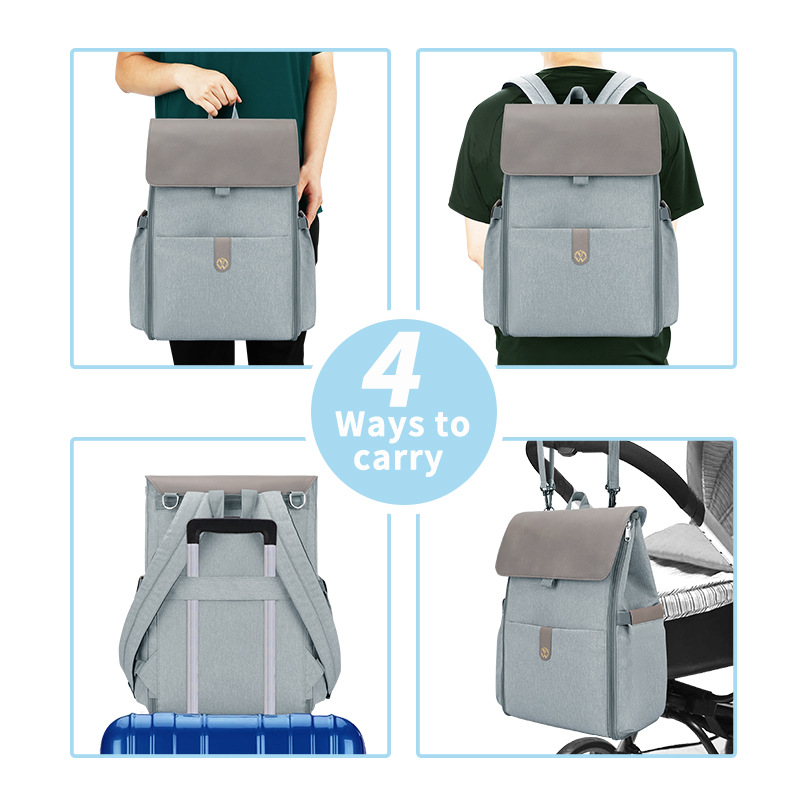 パソコンリュック レディース 多機能マザーズバッグ 保温ポケット付き 大容量軽量リュック