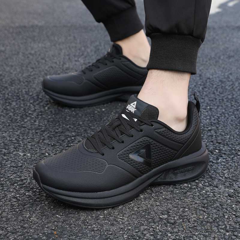 黒靴 メッシュ軽量スポーツシューズ