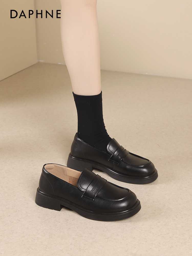 黒靴 クラシックローファー