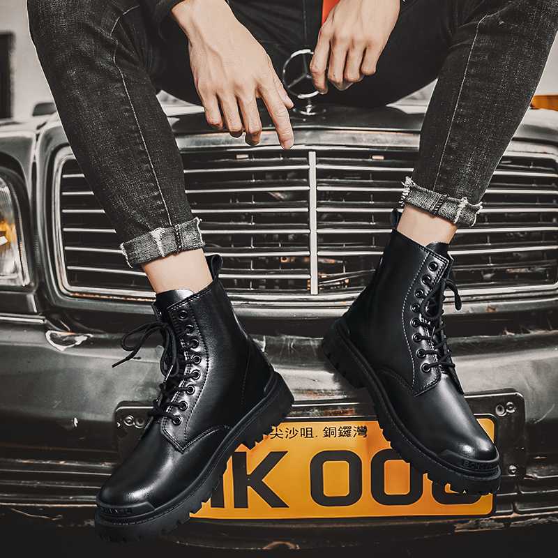 黒靴 アーバンコンバットブーツ