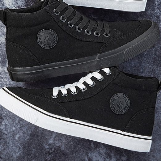 黒靴 高機能素材ハイカット街歩き専用靴