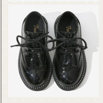 黒靴 子供用フォーマル革靴 黒 発表会 結婚式