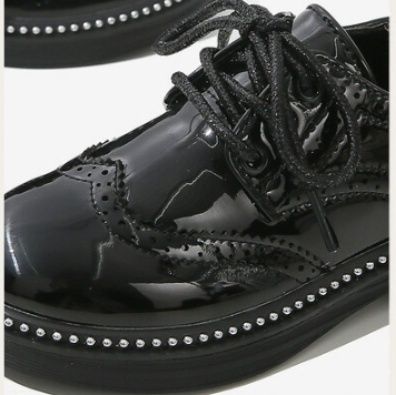 黒靴 子供用フォーマル革靴 黒 発表会 結婚式