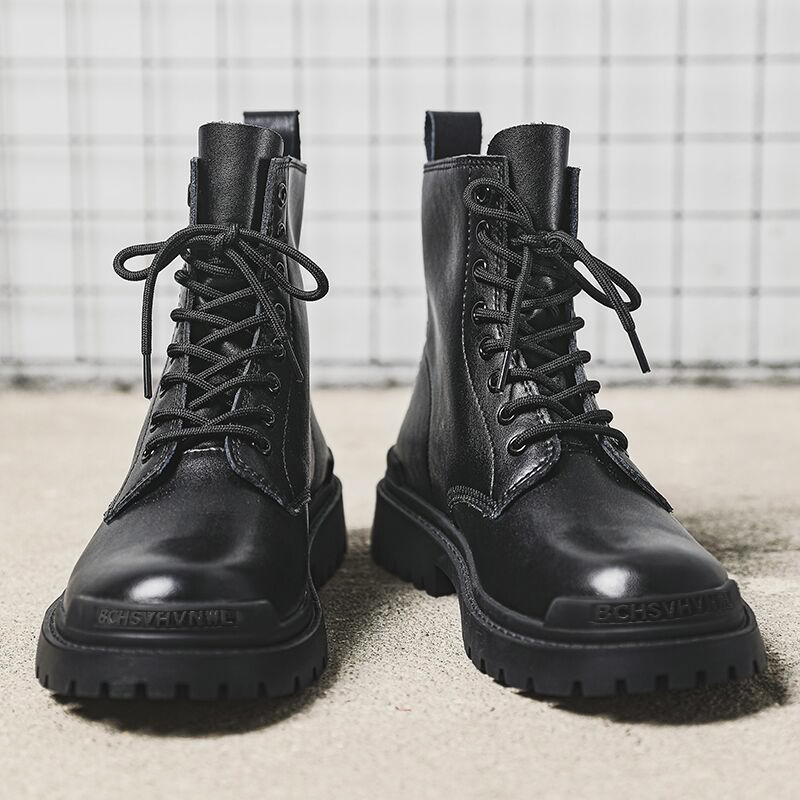 黒靴 アーバンコンバットブーツ