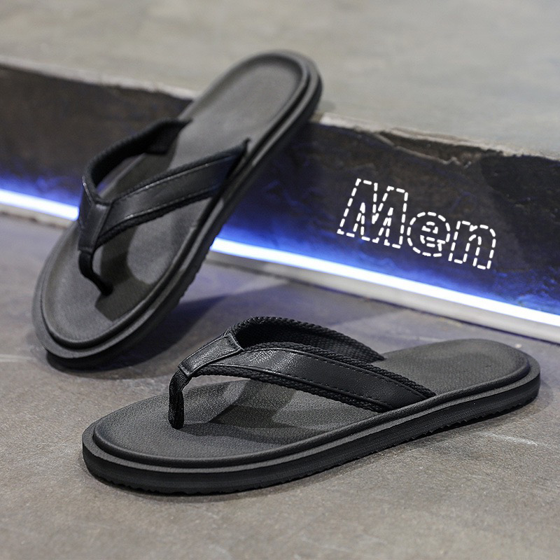 黒靴 男女兼用 合成皮革 黒色草履サンダル