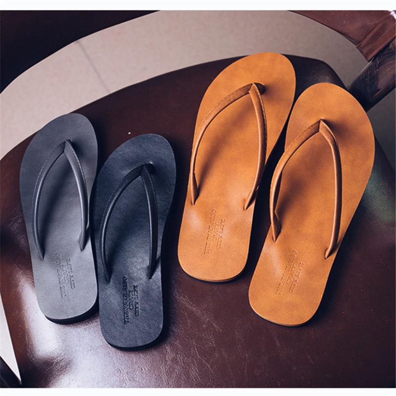 黒靴 痛くない無地ビーチサンダル 疲れにくい男女兼用リゾートサンダル