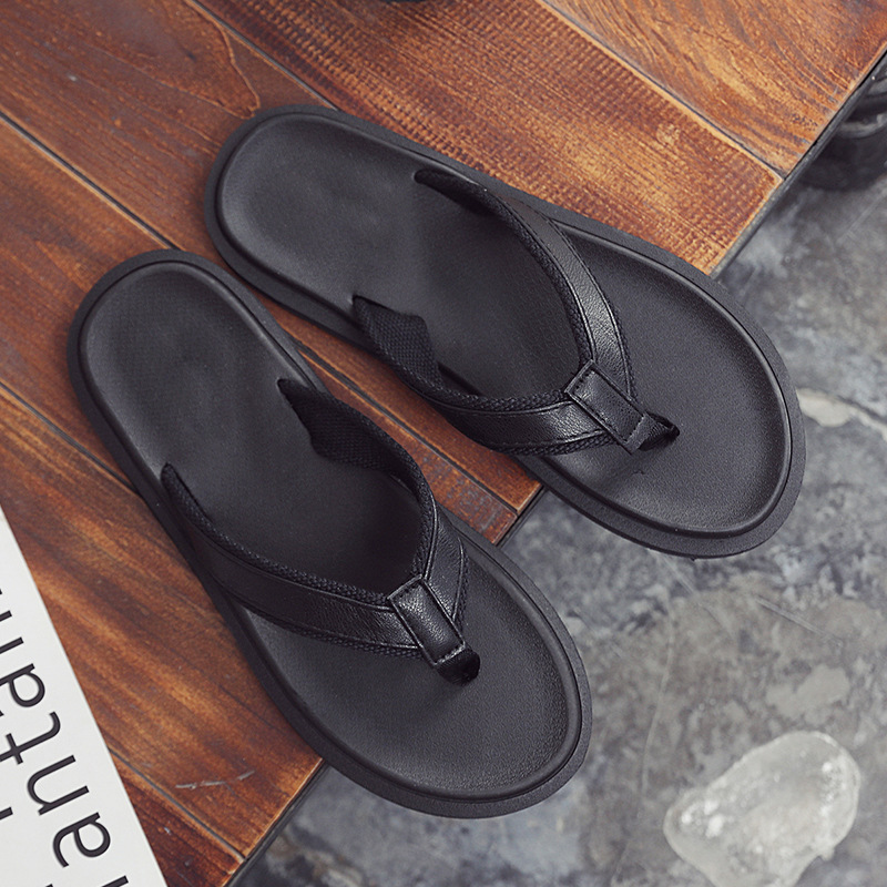 黒靴 男女兼用 合成皮革 黒色草履サンダル