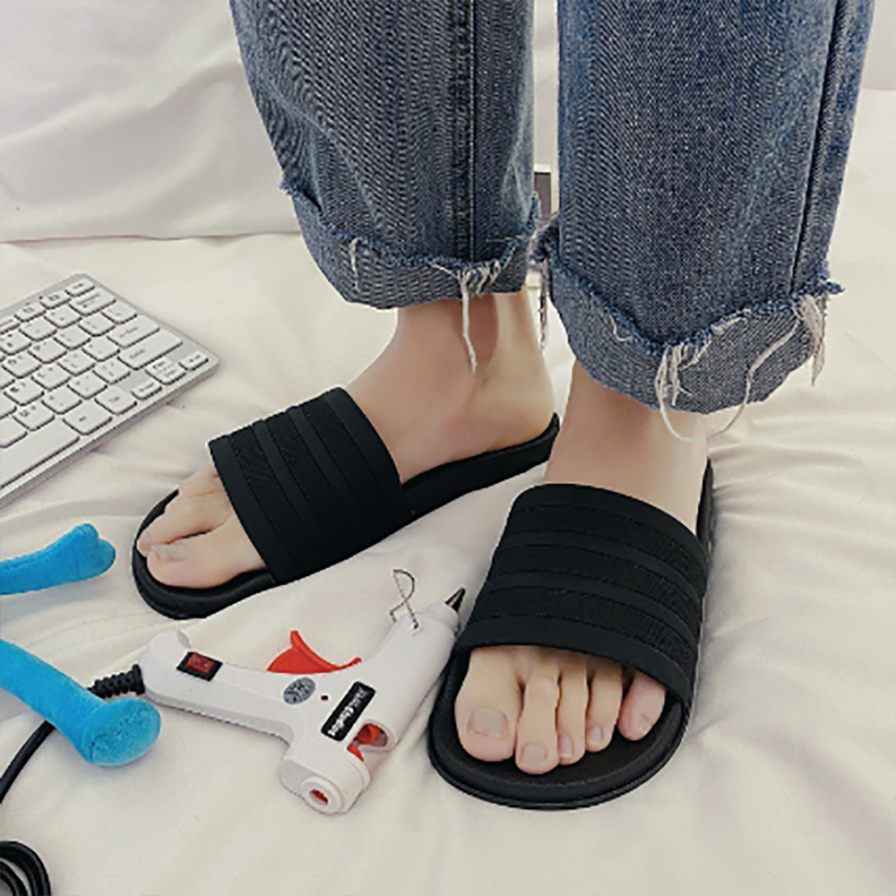 黒靴 速乾快適サンダル 室内外兼用 男女共用 黒色