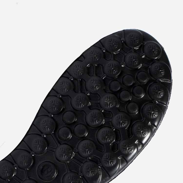 黒靴 黒色軽量サンダル 男性用 通気性抜群 滑り止め付き アウトドア対応