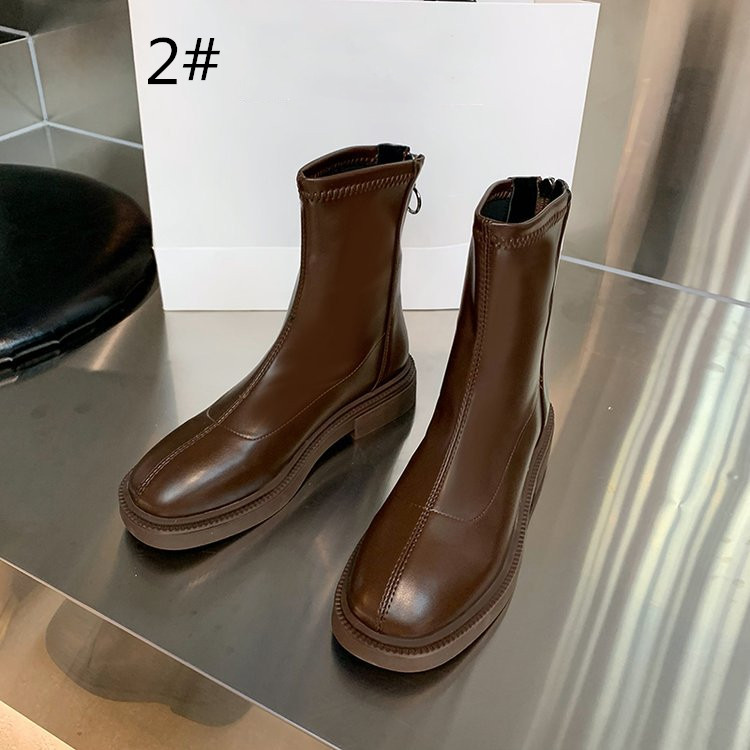 黒スニーカー レディース ハイカット ショートブーツ 厚底 黒