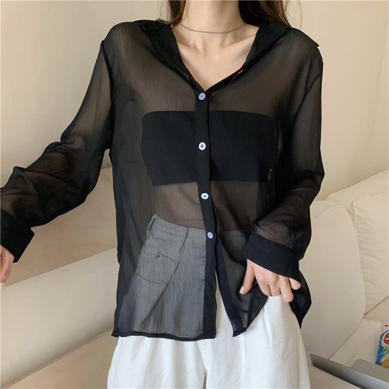 シフォンブラウス