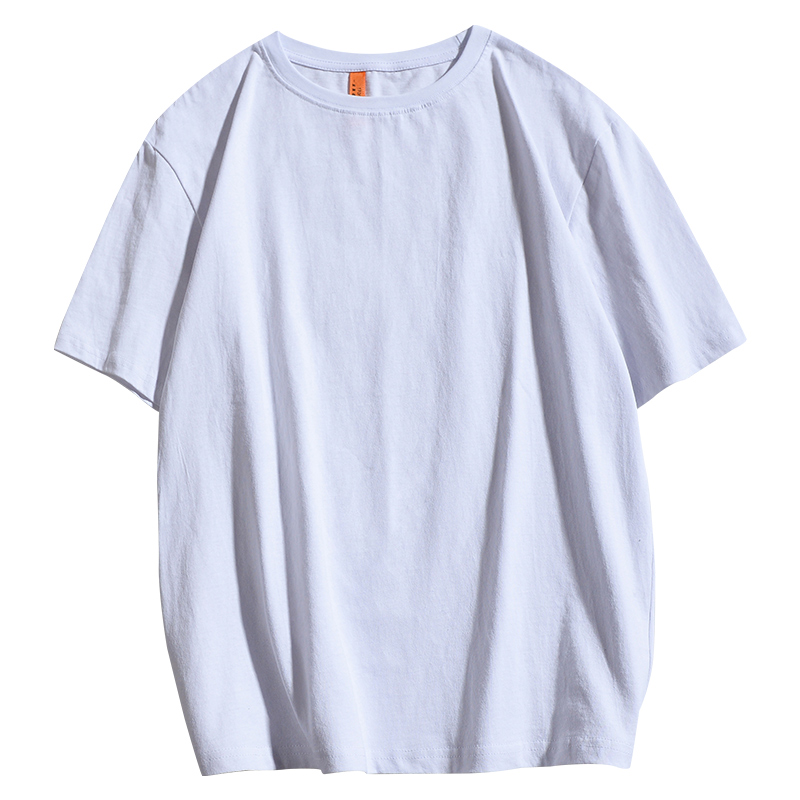 白Tシャツ ベーシック 丸首半袖カットソー