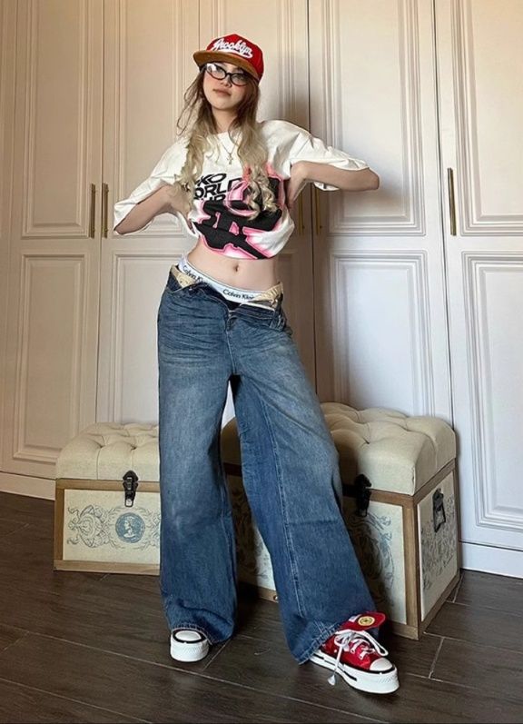 白Tシャツ レディース シルエットデザインゆったり半袖