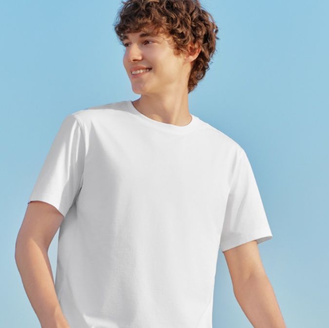 白Tシャツ 涼感抗菌Tシャツ