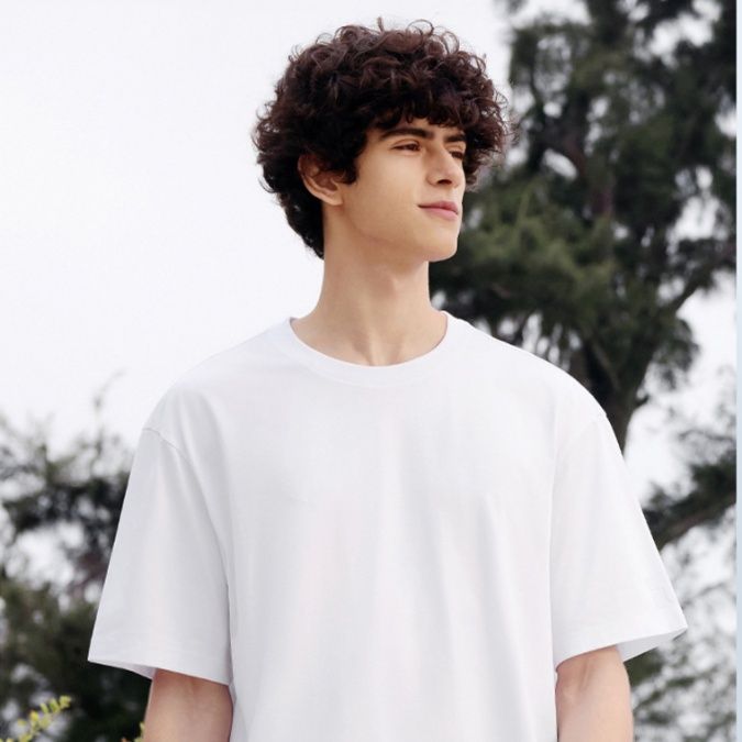 白Tシャツ 涼感抗菌Tシャツ