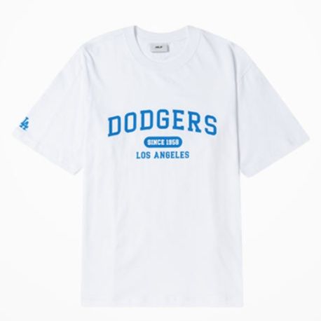 白Tシャツ アメリカンスポーツプリント半袖