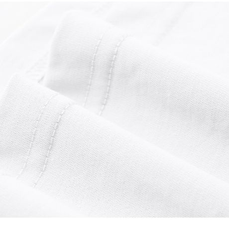 白Tシャツ シンプル丸首純綿半袖シャツ