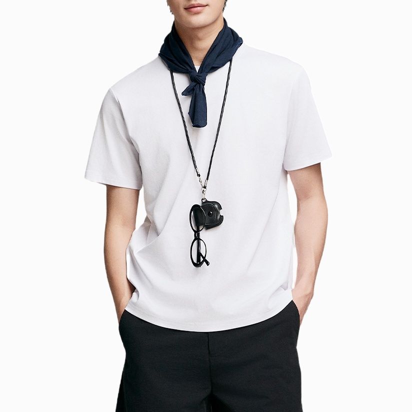 白Tシャツ 極上シルエット 上質素材Tシャツ