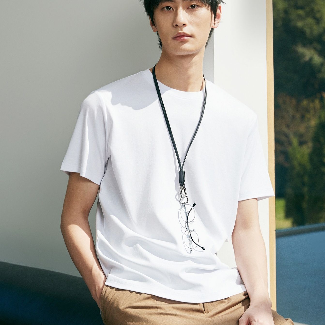 白Tシャツ 極上シルエット 上質素材Tシャツ