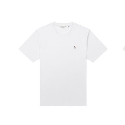 白Tシャツ シンプル上質クルーネック半袖