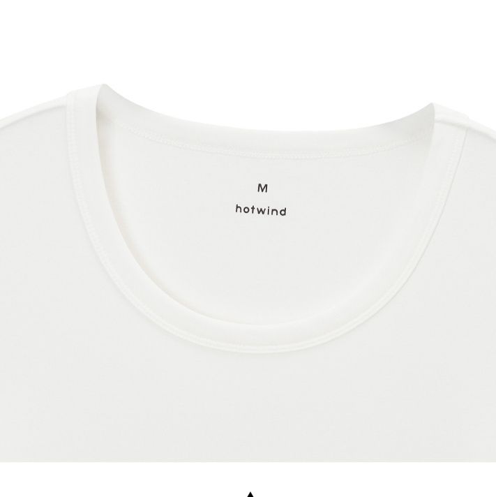 白Tシャツ なめらか素肌 ベーシック半袖シャツ