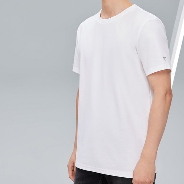 白Tシャツ 極上コットン 丸首半袖