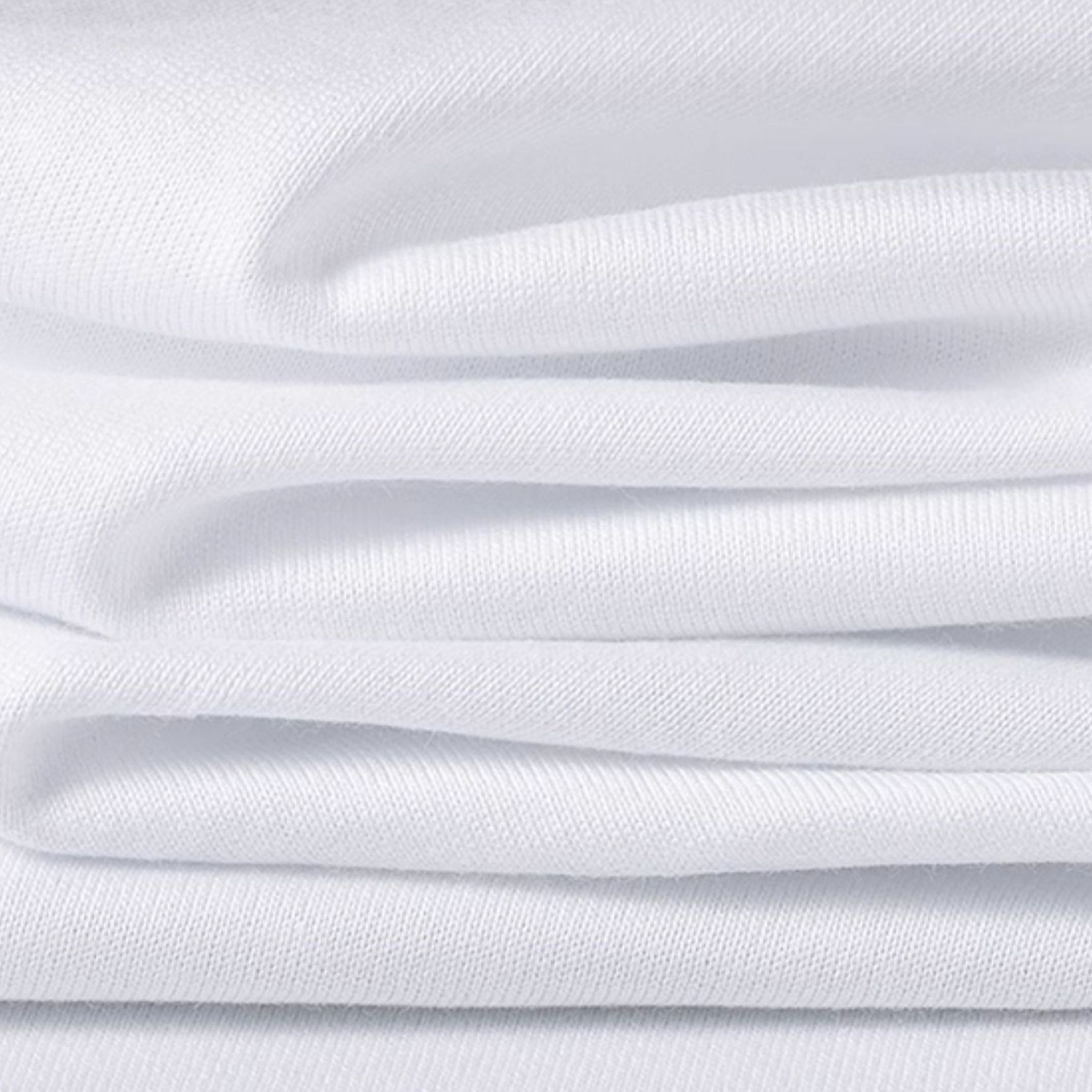 白Tシャツ 洗練シルエット 上質コットン半袖