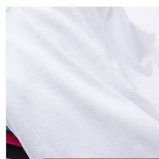白Tシャツ 上質素材の定番シンプル丸首