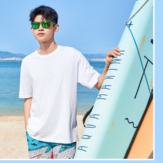 白Tシャツ 氷肌の夏向け快適シンプル上着